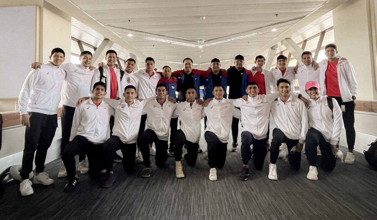 Philippine volleyball team trains in Qatar ahead of SEA Games